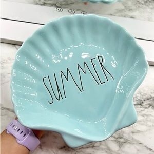 Rae Dunn Sea Shell Summer Plate